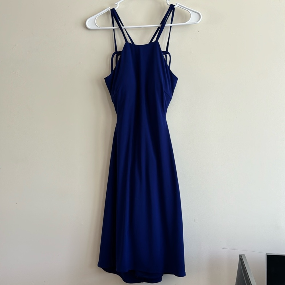 Morgan & Co Royal Blue Dress Size 1